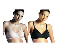 Laura Biagiotti Reggiseno Donna Sfoderato con Ferretto Coppa C Nero Nudo 990225 (4, Nero)