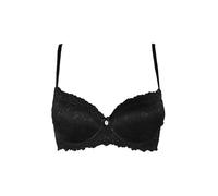 Laura Biagiotti Reggiseno push up graduato con pizzo e ferretto 90620PNR coppa B (Nero, 2)