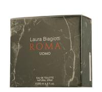 Laura Biagiotti - Roma Uomo Eau de Toilette 200 ml - Profumo Uomo - Fragranza Orientale Legnosa - Note Seducenti e Speziate - Iconico Flacone Ispirato al Pantheon Romano