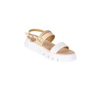 Laura Biagiotti Sandali donna con platform e dettaglio di borchie - beige