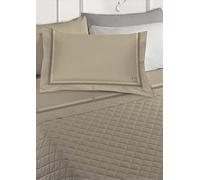 Laura Biagiotti - Set Lenzuola Matrimoniali Maxi Flanella di Puro Cotone, Completo Lenzuola Invernale Felpate in Flanella Anti-Pilling Pachira Beige