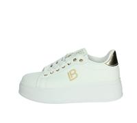Laura Biagiotti Sneaker 8930 White/Gold (White/Gold, Sistema Taglie Calzature EU, Adulto, Numero, Media, 36)