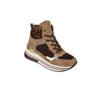 Laura Biagiotti Sneakers donna alte con platform e interno in ecopelo - marrone