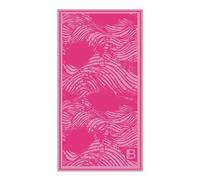 Laura Biagiotti Telo Mare o Piscina Maxi 100% Spugna di puro cotone Cinigliata Jacquard (Shuri Fucsia)