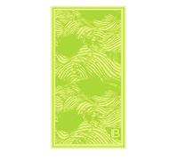 Laura Biagiotti Telo Mare o Piscina Maxi 100% Spugna di puro cotone Cinigliata Jacquard (Shuri Verde)