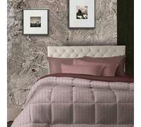 Laura Biagiotti Trapunta Matrimoniale Invernale Molto Calda in Percalle di Cotone, Piumone Letto Matrimoniale Moderno, Bromelia Bordeaux