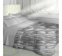 Laura Biagiotti Trapunta Matrimoniale Invernale Molto Calda Jacquard, Piumone Letto Matrimoniale Moderno, Callisia Grigio