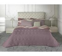 Laura Biagiotti - Trapunta Matrimoniale Invernali in Microfibra, Piumone Invernale per Letto Matrimoniale Due Piazze 260 x 270 - Ballade Malva