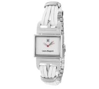 Laura Biagiotti White Leather Dress Watch