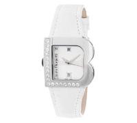 Laura Biagiotti White Leather Dress Watch