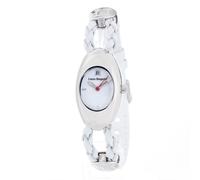 Laura Biagiotti White Leather Dress Watch