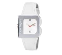 Laura Biagiotti White Leather Dress Watch