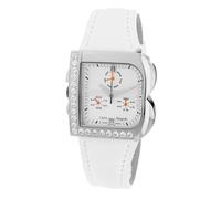 Laura Biagiotti White Leather Dress Watch
