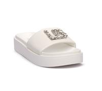 LAURA BIAGIOTTI WHITE sandali Donna 40