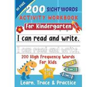 Laura Bidden 200 Sight Words Activity Book (Tascabile)