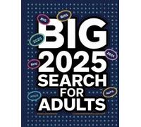 Laura Bidden 2025 Word Search for Adults Large Print Activity Book (Tascabile)
