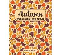 Laura Bidden Autumn Word Search Book with Solutions (Tascabile)