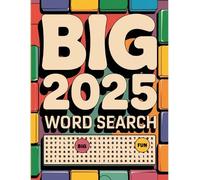 Laura Bidden Big 2025 Word Search for Adults (Tascabile)