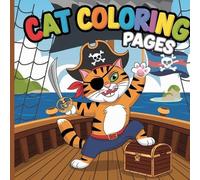 Laura Bidden Cat Coloring Book for Kids (Tascabile)