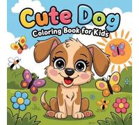 Laura Bidden Cute Dog Coloring Book for Kids (Tascabile)
