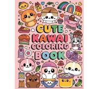 Laura Bidden Cute Kawaii Coloring Book for Kids (Tascabile)
