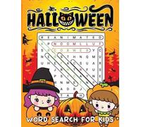 Laura Bidden Halloween Word Search for Kids (Tascabile)