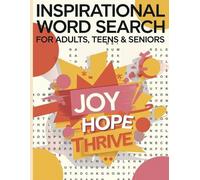 Inspirational Word Search Book for Adults, Seniors: Large Print 1000+ Word Search Book, 2025 Edition