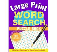 Laura Bidden Large Print Word Search for Adults (Tascabile)
