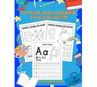 Laura Bidden Letter and Number Tracing Book (Tascabile)