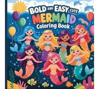 Laura Bidden Mermaid Activity Book for Kids Ages 4-8 (Tascabile)