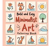 Laura Bidden Minimalist Coloring Book for Adults (Tascabile)