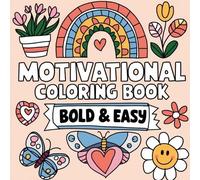 Laura Bidden Motivational Coloring Book Bold & Easy (Tascabile)