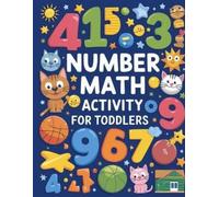 Laura Bidden Number Math Activity Book for Toddlers (Tascabile)