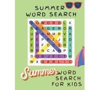 Laura Bidden Summer Word Search for Kids (Tascabile)