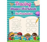 Laura Bidden Tracing Shapes Workbook For Preschoolers (Tascabile)