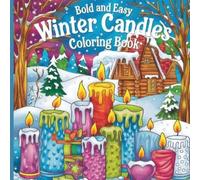 Laura Bidden Winter Candles Coloring Book (Tascabile)