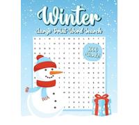 Laura Bidden Winter Word Search, 1000 Words, Word Find Puzzle Book (Tascabile)