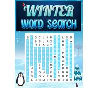 Laura Bidden Winter Word Search: Word Search Book for Adults - Large (Tascabile)