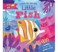 Laura Chamberlain Explore the Reef with Little Fish (Libro di cartone)