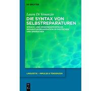 Laura Di Venanzio Die Syntax von Selbstreparaturen (Copertina rigida)