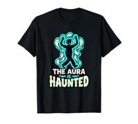 L'Aura è Haunted Enthusiast House Spiritual Ghost Hunter Maglietta