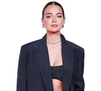 Laura Escanes (Black Outfit) Half Body Buddy Cutout