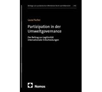 Laura Fischer Partizipation in der Umweltgovernance: Der Beitrag zur (Tascabile)