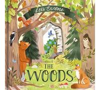 Laura Garnerburt Let's Explore the Woods (Libro di cartone) Nature Die-Cut Books