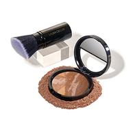LAURA GELLER NEW YORK 59 mm Baked Balance-n Brighten Foundation with Kabuki Brush Makeup Set, Tan