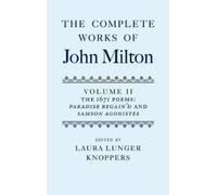 Laura Lunger Knopp The Complete Works of John Milton: Volume (Copertina rigida)