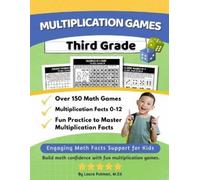 Laura Putman 3rd Grade Multiplication Games (Tascabile) 3rd Grade Math Workbooks