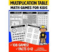 Laura Putman Multiplication Table Games (Tascabile)