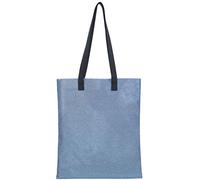 L'AURA Shopping small in glitter petrolio. 100% Hand Made. Borsa da donna o ragazza da portare a spalla/mano/tracolla. Ideale per lo shopping.