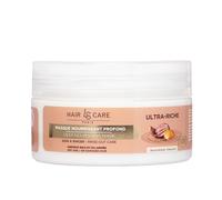 LAURA SIM'S - Maschera idratante al burro di karité - nutre e protegge i capelli secchi crespi lisci - Cura dei capelli attivi naturali ultra nutriente - senza paradiso - 200 ml